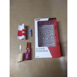 Depilador Removedor de Pelos Facial Luz Led Baton Indolor Tomate AC-003 - 3 Depilador Removedor de Pelos Facial Luz Led Baton Indolor Tomate AC-003 - 3