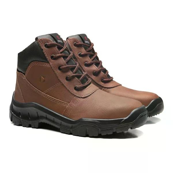 Bota Botina Segurança Epi Bracol Wvbg Couro Ca40872 Bracol - 44 - 5