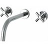Misturador para Lavatório Parede Slim Cross 1878 C37 Perflex 10726310 - 1