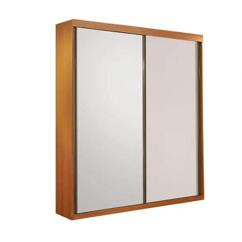 Guarda Roupa Búzios 2 Pts com Espelho Mdf - Móveis Valverde