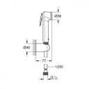 Ver imagem 2 de Ducha Manual Tempesta F Trigger Spray com Suporte e Flexível 1 Jato Grohe
