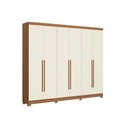Ver imagem 2 de Guarda Roupa Casal 6 Pts 3GAV c/Pés CB03T580 Off Kappesberg