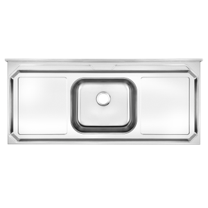 Pia de Inox 1,20 X 0,53 Lisa