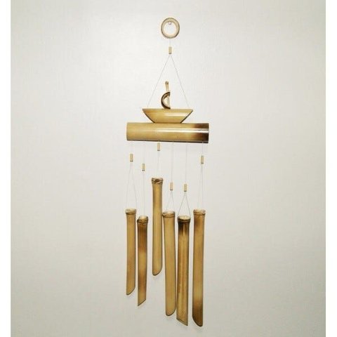 Sino Dos Ventos de Bambu - Modelo Barco