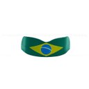 Ver imagem 1 de Protetor Bucal Auge Sports Display Smile Bandeira do Brasil verde