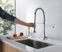 Ver imagem 7 de Torneira de Cozinha Gourmet Monocomando Misturador Duo Spray Mesa ME01L