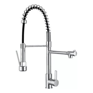 Torneira de Cozinha Gourmet Monocomando Misturador Duo Spray Mesa ME01L