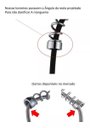 Ver imagem 6 de Torneira de Cozinha Gourmet Monocomando Misturador Duo Spray Mesa ME01L