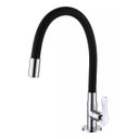 Ver imagem 1 de Torneira Cozinha Gourmet Flexível Mesa Preta Silicone ME04