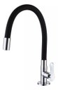 Ver imagem 1 de Torneira Cozinha Gourmet Flexível Mesa Preta Silicone ME04