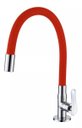 Ver imagem 1 de Torneira Cozinha Gourmet Flexível Mesa Silicone Vermelha ME06