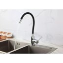 Ver imagem 6 de Torneira de Cozinha Gourmet Flexível Monocomando Misturador Mesa Silicone Preta ME07
