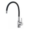 Torneira de Cozinha Gourmet Flexível Monocomando Misturador Mesa Silicone Preta ME07 - 3