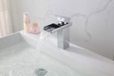 Ver imagem 4 de Torneira de Banheiro/Lavabo Monocomando Misturador Cascata Calha Linn ME13