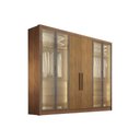 Ver imagem 2 de Guarda Roupa Casal Linea 6 Portas 6GAVS Cumaru N. Horizonte