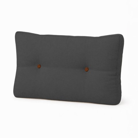 Almofada Decorativa Laura Cheia Fofinha com Zíper 36x60 Linho para Sofá Cama Poltrona Fibra Silicona
