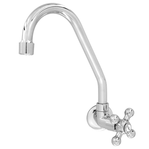 Torneira Para Pia de Cozinha ou Tanque Metal Cromado Classic
