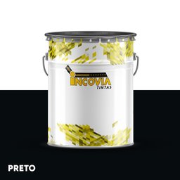 Resina Multiuso Solvente - Preto - 18l - 1