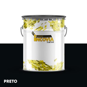 Resina Multiuso Solvente - Preto - 18l