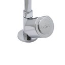 Ver imagem 3 de Torneira Para Cozinha ou Tanque Bica Móvel Mesa Bancada 1/4 de Volta Cromada C40