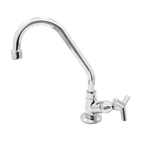 TORNEIRA BICA MOVEL MESA COZINHA C55 1/4 VOLTA