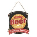 Ver imagem 1 de Placa Decorativa Metal 32cmx30cm Mart Collection