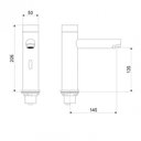 Ver imagem 3 de Torneira Eletrônica 10076 Matic Meber Metais