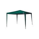 Ver imagem 1 de Gazebo Poliester Oxford Verde com Silvercoating 3,00x3,00m