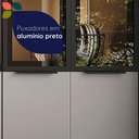 Ver mais imagens de Paneleiro Lumina 4 Portas com Vidro Cinza - Telasul