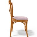 Ver imagem 3 de Kit 08 Cadeiras para Sala de Jantar e Estar Living Estofada Ávila L02 Suede Rosê - Lyam