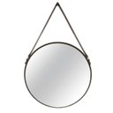 Ver imagem 1 de Espelho Redondo Decorativo Metal 75,5x45,5cm Mart Collection