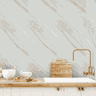 Papel de Parede para Cozinha Banheiro Mármore Requinte Lavável - 1