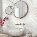 Ver imagem 3 de Papel de Parede para Cozinha Banheiro Mármore Requinte Lavável