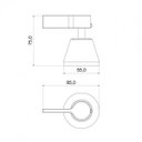 Ver imagem 2 de Acabamento para Registro Atria 1/2 3/4 e 1 Meber Metais
