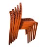 Cadeira Gruvyer Terracota Sala de Jantar Cozinha Restaurante Cafeteria - 4