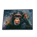 Ver imagem 1 de Quadro Macaco de Aquarela Canvas sem Vidro