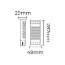 Ver imagem 2 de Fonte de Alimentação Chaveada Nordecor Dimerizável 12v 12,5a - 150w 220v Unica 7084