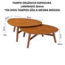 Ver imagem 4 de Mesa de Centro para Sala Grande Organica Manaus Base Madeira