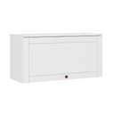 Ver imagem 1 de Armário Aéreo P/ Cozinha Bella 2603 C/ 1 Porta Basculante 80cm Branco - Carraro