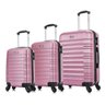 Conjunto de Malas de Viagem Pp, P e M Detroit Swiss Move Rose - 1