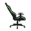 Ver imagem 5 de Cadeira Gamer Verde e Preto Healer Strike Reclinável Giratória