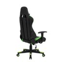 Ver imagem 3 de Cadeira Gamer Verde e Preto Healer Strike Reclinável Giratória