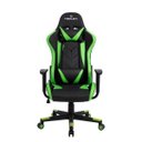 Ver imagem 6 de Cadeira Gamer Verde e Preto Healer Strike Reclinável Giratória