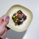 Ver imagem 3 de 50 Bowls Bambu Cores Sortidas Tigelas Quadradas 14,5x3cm Servir Frutas Petiscos Sobremesas Lyor