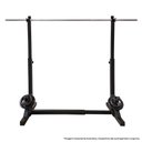 Ver imagem 5 de Suporte Cavalete Ajustável Athletic 120kg para Agachamento Supino Semi-profissional Casa Condomínio