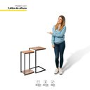 Ver imagem 3 de Kit Mesas Laterais Apoio Rawson Estilo Industrial