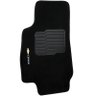 Jogo de Tapete Automotivo Carpete Chevrolet Onix 2018 À 2019 Soft Logo Bordado Preto 5 Peças - 4
