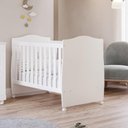 Ver imagem 1 de Berço Americano 2 em 1 100% MDF para Colchão 130x70cm com Rodízios Multimóveis Crper-BER001 Branco