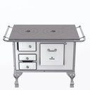 Ver imagem 1 de Fogão a Lenha 2 Bocas Marumby Nr 1 Saída Chaminé Direita Branco