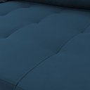 Ver imagem 5 de Sofá Retrátil Reclinável Montebello 2,70m Suede Velut Azul Marinho Molas no Assento - King House